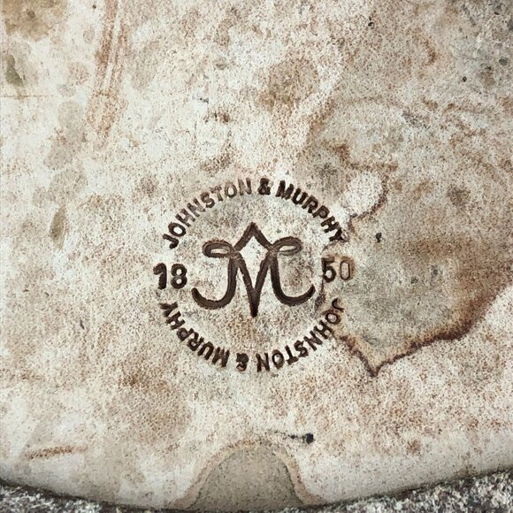 Johnston & Murphy Women's 8.5M Tia Distressed Gold Strappy Buckle Flats Sandals - Picture 11 of 14